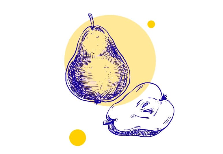 Десертная масса с грушей